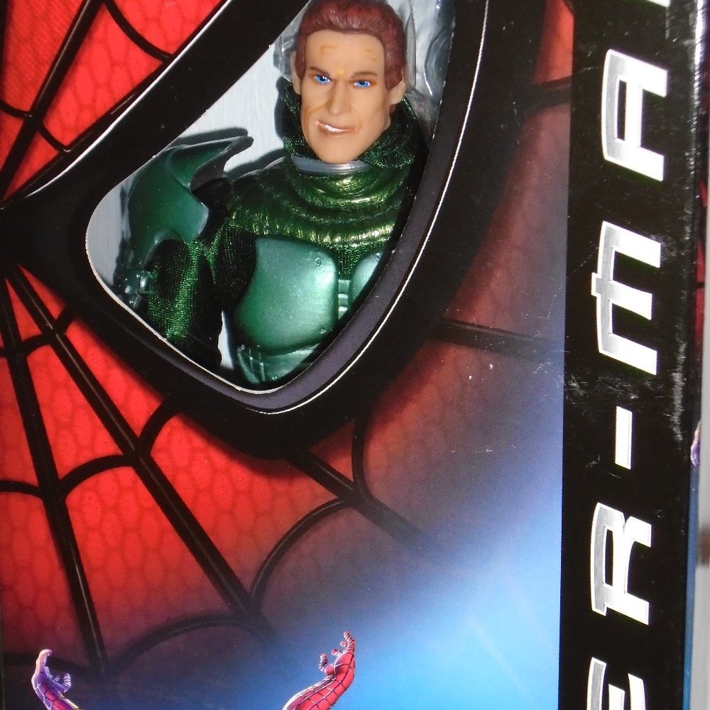 2001 TOY BIZ, SPIDER-MAN MOVIE, GREEN GOBLIN, DOLL/ACTION FIGURE, BRAND NEW!!!!